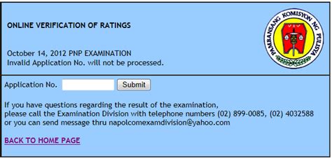 exam verification of ratings napolcom|NAPOLCOM verification of rating online .